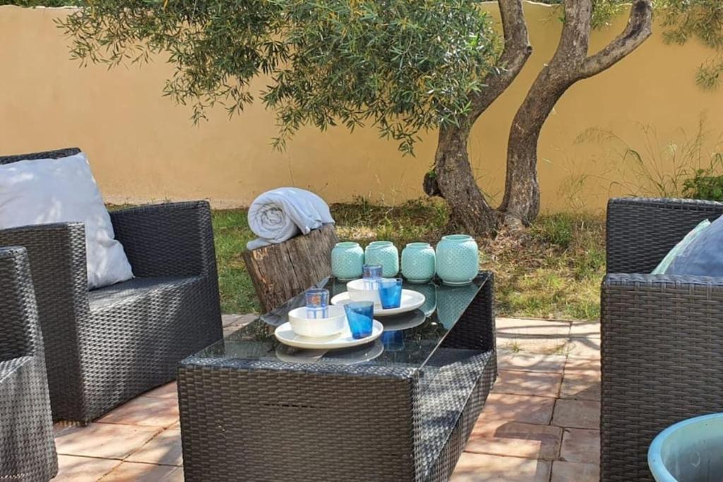 Villa Pierre Blanche Le Calme A 5Mn Du Centre Ville 尼姆 外观 照片